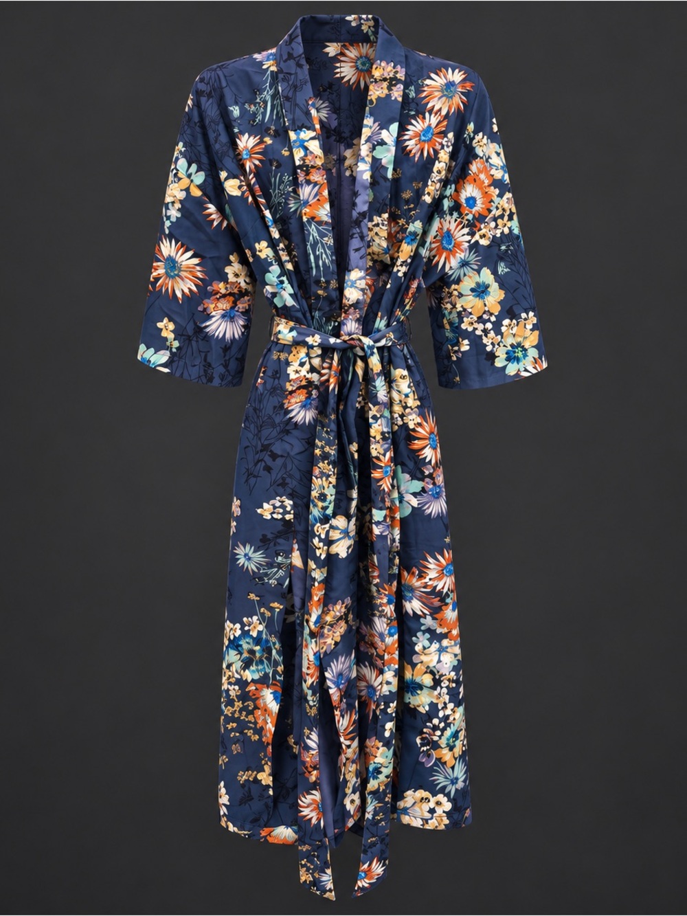 Wet Seal Floral Kimono Robe XS/S